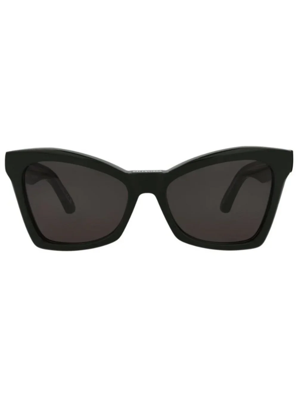 New Balenciaga Womens Cat Eye Green Green Grey Fashion Designer Sunglasses